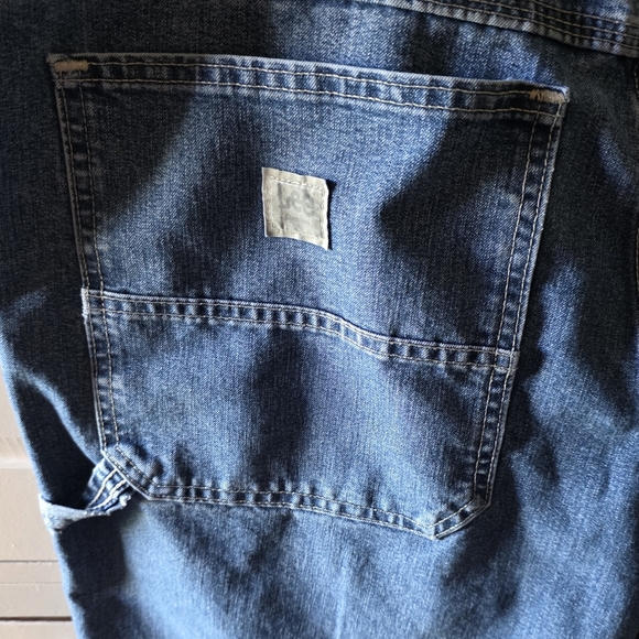 Lee Men's Vintage Blue Denim Shorts Size 38 Dad Jeans Shorts 90s - Picture 5 of 6